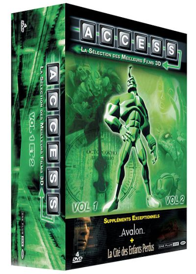 Access - La sélection des meilleurs films 3D - Vol. 1 et 2 - DVD