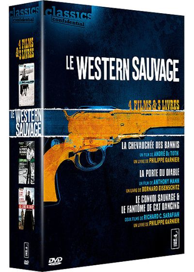 Le Western sauvage - Coffret - La chevauchée des bannis + La porte du diable + Le convoi sauvage + Le fantôme de Cat Dancing (Pack) - DVD