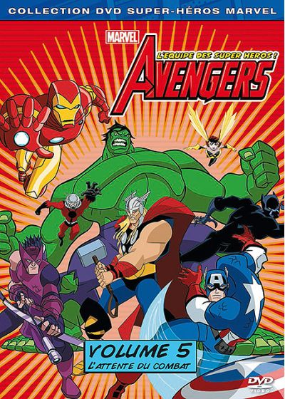 Avengers : l'équipe des super héros ! - Volume 5 - L'attente du combat - DVD