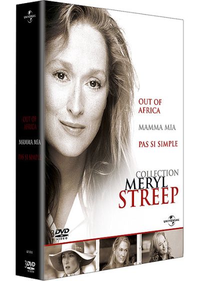 Coffret Meryl Streep : Out of Africa + Mamma Mia ! + Pas si simple - DVD