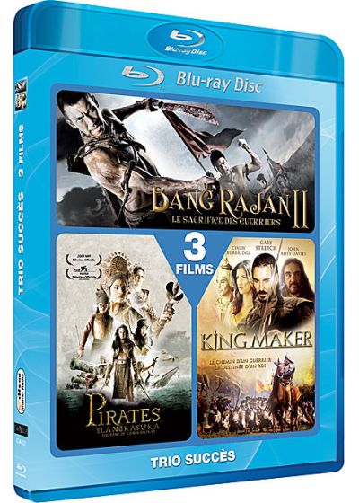 Bang Rajan II - Le sacrifice des guerriers + Pirates de Langkasuka + The King Maker - Blu-ray