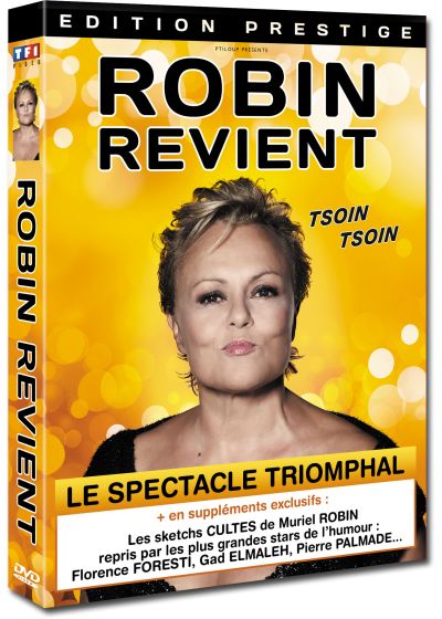 Muriel Robin - Robin revient (Tsoin tsoin) (Édition Prestige) - DVD
