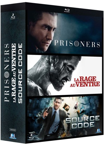Coffret Jake Gyllenhaal : Prisoners + La rage au ventre + Source Code (Pack) - Blu-ray