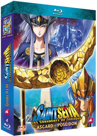 Saint Seiya - Les chevaliers du Zodiaque : Asgard/Poséidon - Épisodes 74 à 114 - Blu-ray