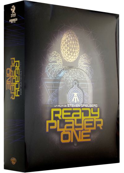 Ready Player One (Édition Titans of Cult - SteelBook 4K Ultra HD + Blu-ray + goodies) - 4K UHD