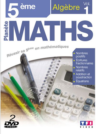Planète Maths - 5ème Algèbre - Vol. 1 & 2 - DVD