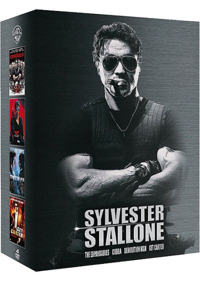 Sylvester Stallone - Coffret - The Expendables + Cobra + Demolition Man + Get Carter (Pack) - DVD