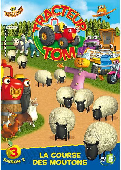 Tracteur Tom - Saison 2 - 3 - La course des moutons - DVD
