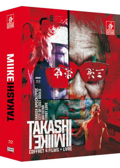 Takashi Miike - Coffret 4 films + livre : Agitator + The City of Lost Souls + First Love + Yakuza Apocalypse (Coffret livre - Blu-ray + DVD) - Blu-ray
