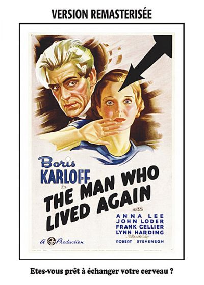 The Man Who Lived Again - Cerveau de rechange (Version remasterisée) - DVD