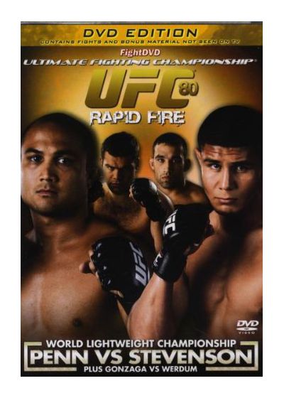 UFC 80 : Rapid Fire - DVD