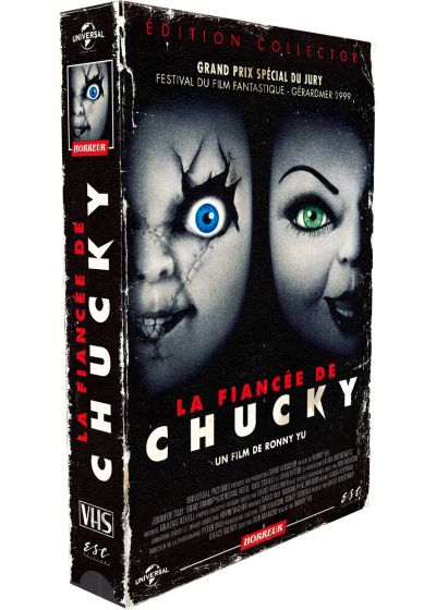 La Fiancée de Chucky (Édition Collector limitée ESC VHS-BOX - Blu-ray + DVD + Goodies) - Blu-ray