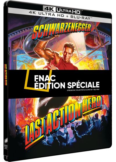 Last Action Hero (Édition Limitée Spéciale FNAC SteelBook 4K Ultra HD + Blu-ray) - 4K UHD