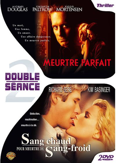 Double séance Thriller - Sang chaud pour meurtre de sang froid + Meurtre parfait - DVD