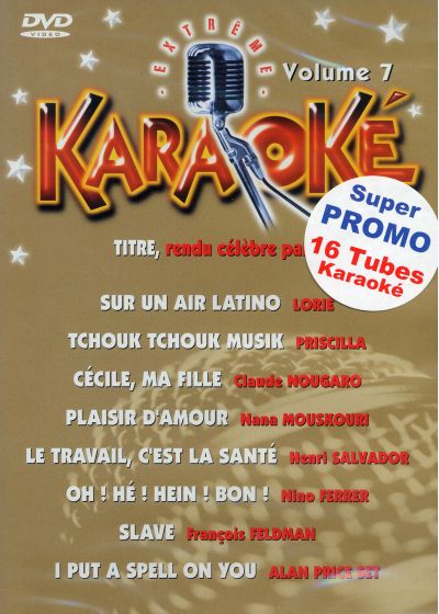 Extrême Karaoké - Coffret - Tubes français volume 7 et 8 - DVD