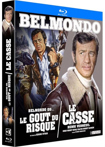 Le Casse + Belmondo ou le goût du risque - Blu-ray