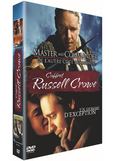 Coffret Russell Crowe : Master and Commander, de l'autre côté du monde + Un homme d'exception - DVD