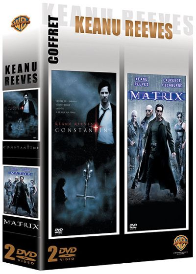 Coffret Keanu Reeves - Constantine + Matrix - DVD