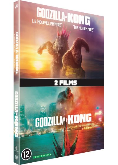 Godzilla vs Kong + Godzilla x Kong : Le Nouvel Empire - DVD