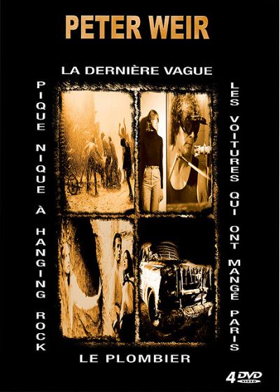 Peter Weir : Les voitures qui ont mangé Paris + Pique-nique à Hanging Rock + La Dernière vague + Le Plombier - DVD