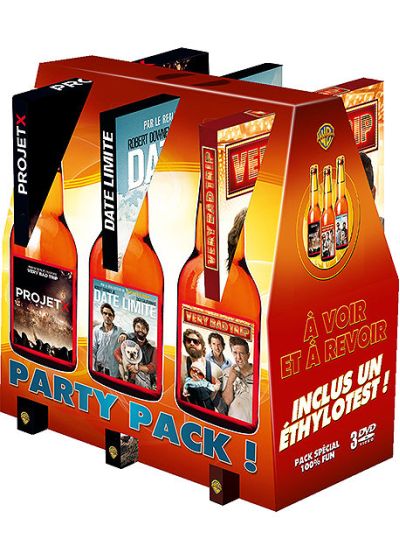 Party Pack ! - Coffret - Projet X + Very Bad Trip + Date limite (Édition Limitée) - DVD