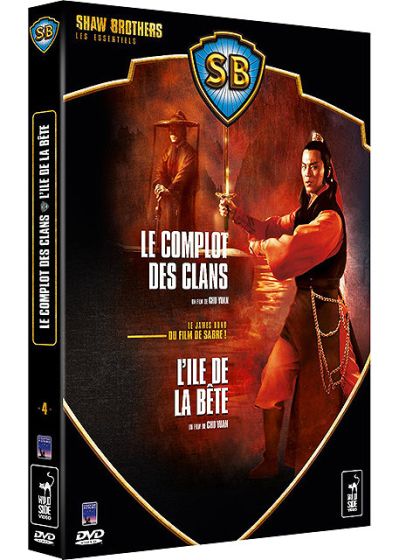 Coffret Shaw Brothers - Le James Bond du film de sabre ! - Le complot des clans + L'île de la bête (Pack) - DVD