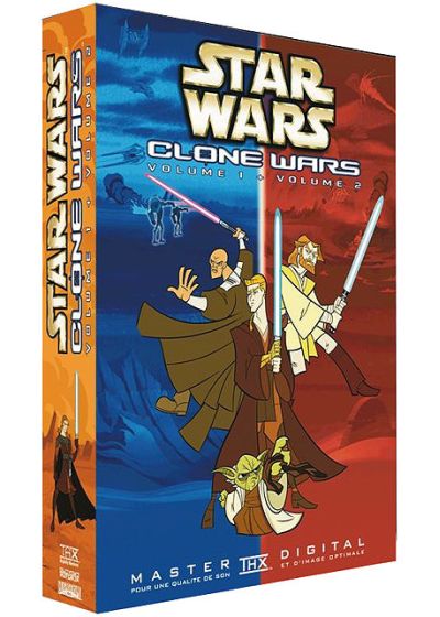 Star Wars - Clone Wars - Vol. 1 + 2 (Pack) - DVD