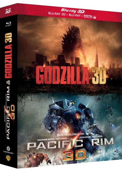 Godzilla + Pacific Rim (Blu-ray 3D + Blu-ray 2D) - Blu-ray 3D