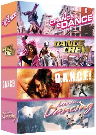 Dance n° 2 : Dance ! + Love'n Dancing + Dance Crew + 1 Chance 2 Dance (Pack) - DVD