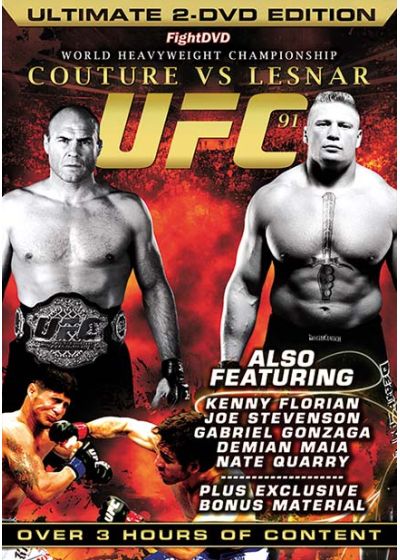 UFC 91 - Couture vs Lesnar - DVD