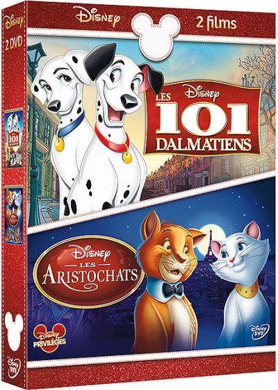 Les 101 dalmatiens + Les Aristochats (Pack) - DVD