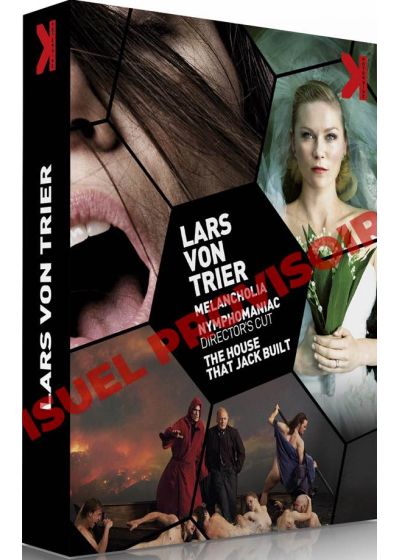 Lars von Trier : Melancholia + Nymphomaniac (Director's Cut) + The House That Jack Built (Pack) - DVD