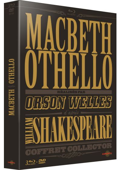 Macbeth & Othello d'après William Shakespeare réalisés par Orson Welles (Édition Collector) - Blu-ray