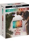MonsterVerse (Godzilla/Kong) - Collection 4 films : Godzilla + Godzilla : Roi des monstres + Kong : Skull Island + Godzilla vs Kong (4K Ultra HD + Blu-ray) - 4K UHD