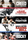 Coffret : Rocky + Creed + Raging Bull + Fighter + La Rage au ventre (Pack) - DVD