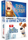 Illumination présente le coffret 2 films : Tous en scène + Comme des bêtes (Pack) - DVD