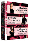 Coffret Sexy suspense : Mariage dangereux + Piégée sur la toile + La maison des trahisons (Pack) - DVD