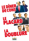 3 films écrits et réalisés par Francis Veber : Le dîner de cons + Le placard + La doublure (Pack) - DVD