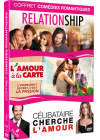 Coffret comédies romantiques : Relationship + L'Amour à la carte + Célibataire cherche l'amour (Pack) - DVD