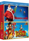 Les pirates, bons à rien mauvais en tout + Mission : Noël - Les aventures de la famille Noël (Pack) - Blu-ray