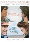 Un homme et une femme + Les Plus belles années d'une vie (Édition Collector Blu-ray + DVD + Livret) - Blu-ray