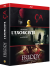 Coffret Horreur Incontournables 3 films : Ça + Les Griffes de la nuit (Freddy) + L'Exorciste (Pack) - Blu-ray