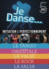 Je Danse... Le Tango + La danse orientale + La Salsa + La valse + Le Rock : Initiation et perfectionnement - DVD