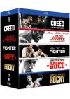 Coffret : Rocky + Creed + Raging Bull + Fighter + La Rage au ventre (Pack) - Blu-ray