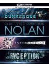 Christopher Nolan - Coffret 3 films : Inception + Interstellar + Dunkerque (4K Ultra HD + Blu-ray + Digital HD) - 4K UHD