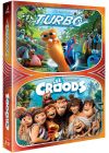 Turbo + Les Croods (Pack) - DVD