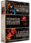 Trésors du Fantastique Vol. 3 : Le Puits et le Pendule + La Nuit de la grande chaleur + Terreur sur la ligne (Pack) - DVD