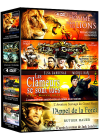 Classiques de la littérature - Coffret 4 films : Un homme parmi les lions + L'île au trésor + Les clameurs se sont tues + L'appel de la forêt (Pack) - DVD