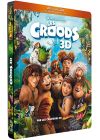 Les Croods (Combo Blu-ray 3D + Blu-ray + DVD - Édition boîtier SteelBook) - Blu-ray 3D