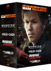 Coffret Mark Wahlberg : No Pain No Gain + The Gambler + Shooter + Braquage à l'italienne (Pack) - DVD